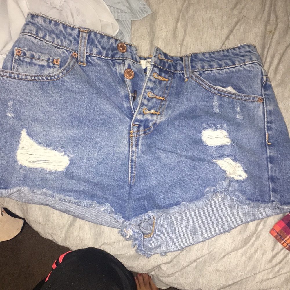 Ripped shorts